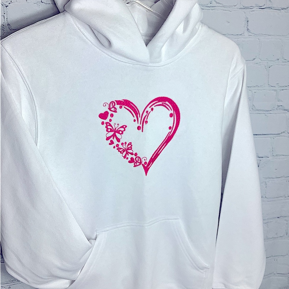 TC White Youth Hoodie